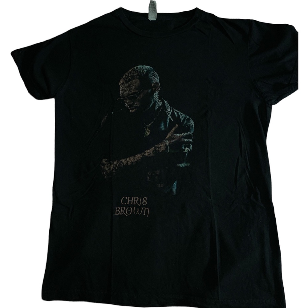 Chris Brown Graphic Tee Shirt Medium